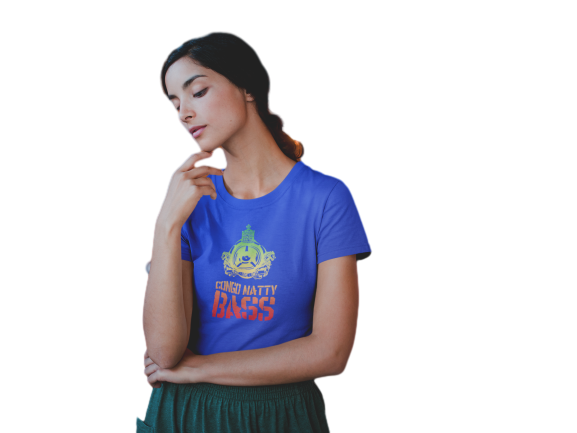 Congo Natty Bass - Ladies Cut T-Shirt