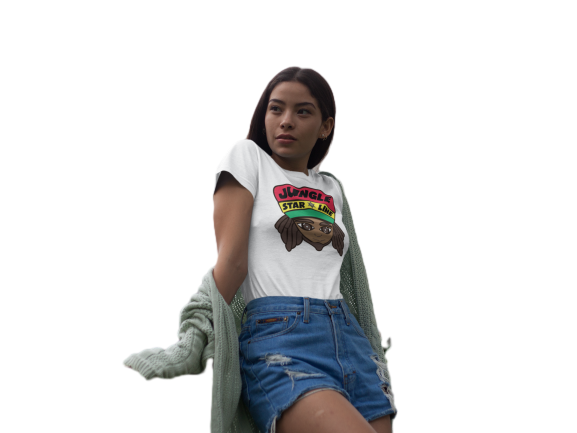 Jungle Starline - Ladies Cut T Shirt