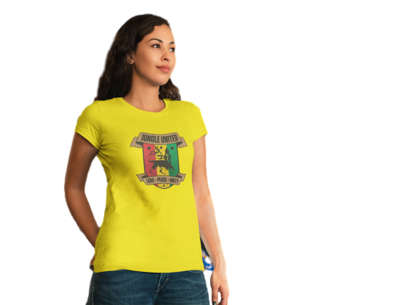 Jungle United Ladies Cut T-Shirt