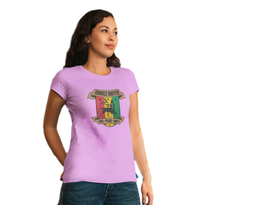 Jungle United Ladies Cut T-Shirt