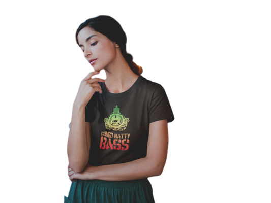 Congo Natty Bass - Ladies Cut T-Shirt