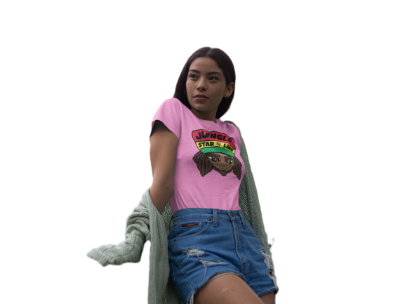 Jungle Starline - Ladies Cut T Shirt