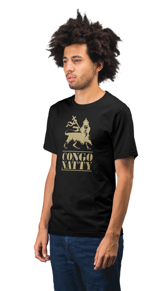 Gold Print Congo Natty T-Shirt